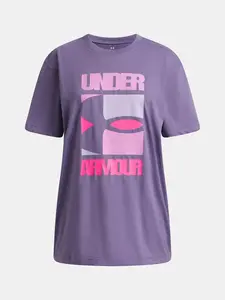 Dívčí tričko Under Armour UA G BLOCK LOGO