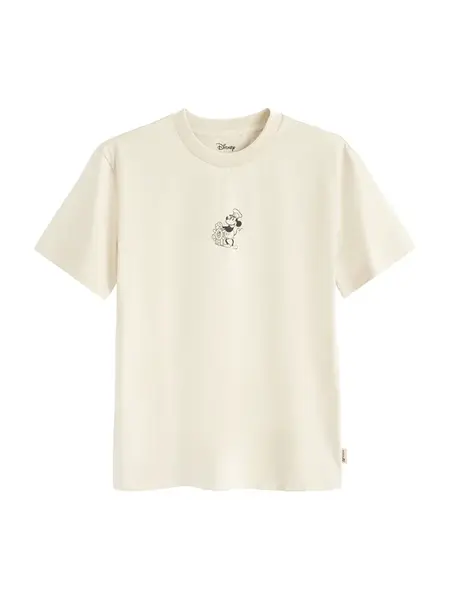 NoWear Tričko  béžová / čierna