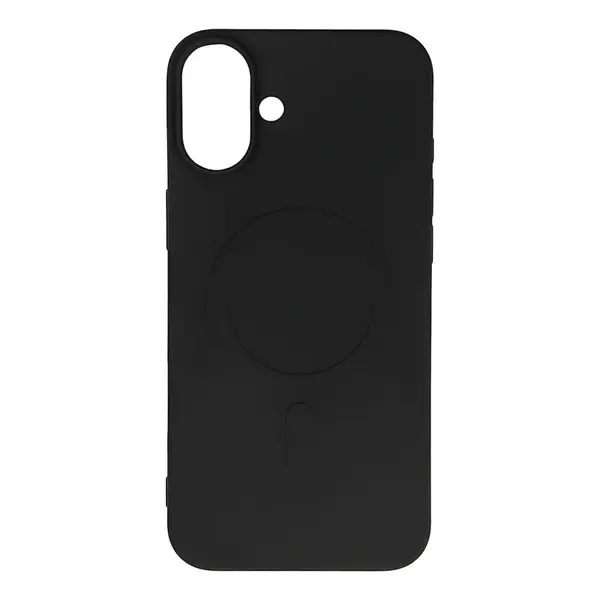 Liquid Silicone MagSafe obal na Samsung Galaxy A57 - Čierna