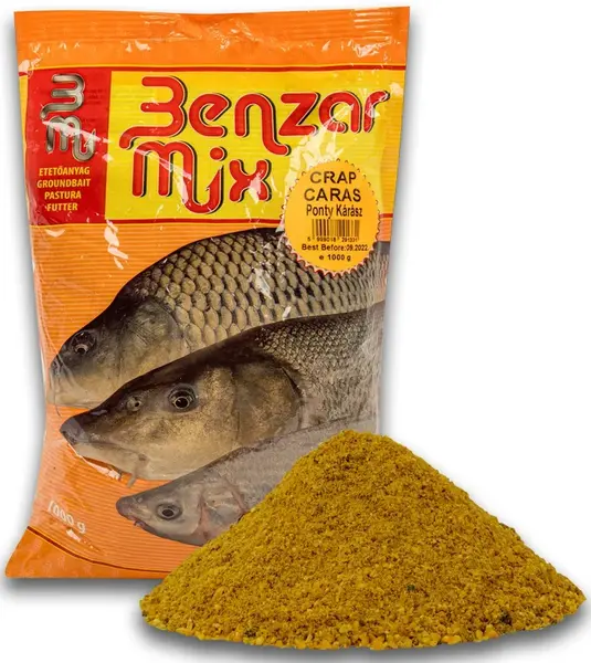Benzar mix krmítková směs 1 kg - kapr karas