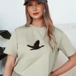 Dámské tričko BRILD pistáciové