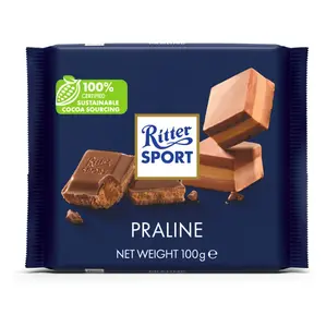 RITTER SPORT Nugát mléčná čokoláda 100 g