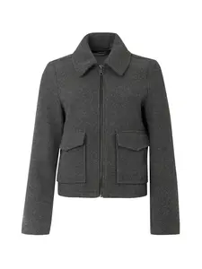 VERO MODA Prechodná bunda 'VMSafir'  tmavosivá