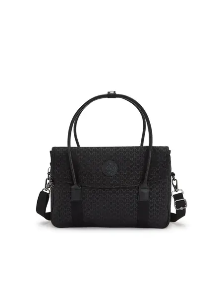 KIPLING Taška cez rameno 'SUPERWORKER'  tmavohnedá