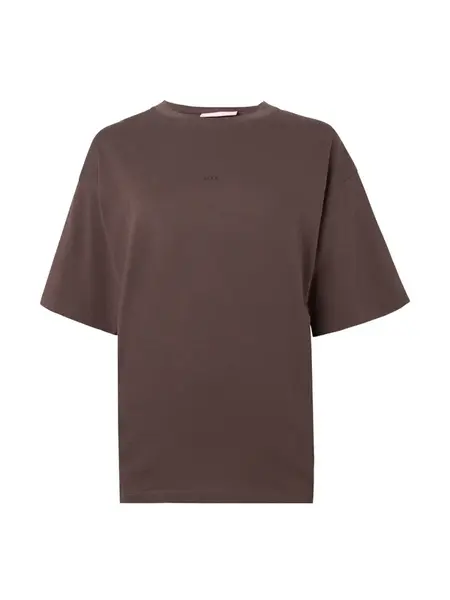 JJXX Oversize tričko 'JXANDREA'  hnedá / čierna