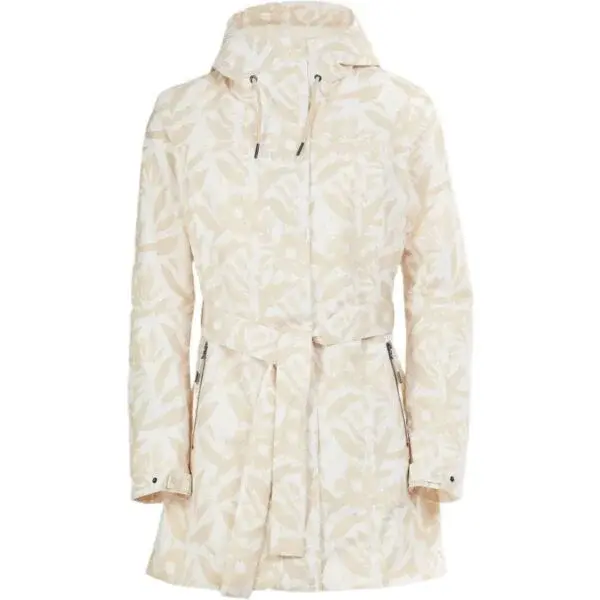 FUNDANGO REGINA II Dámský jarní kabát, béžová, velikost