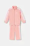 Dětská tepláková souprava adidas Originals růžová barva, JC6502