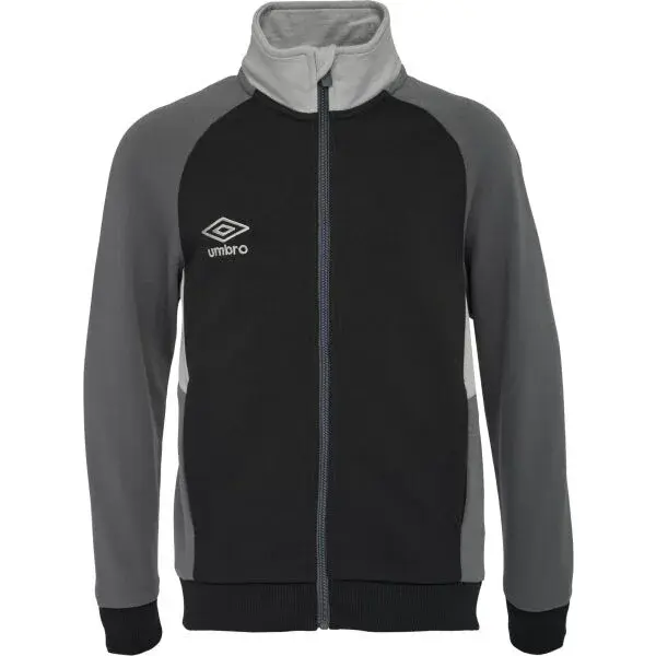 Umbro EDIN Chlapecká mikina, černá, velikost 152-158