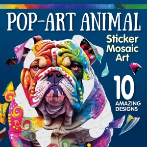 Pop-Art Animal Sticker Mosaic Art - Dean Russo