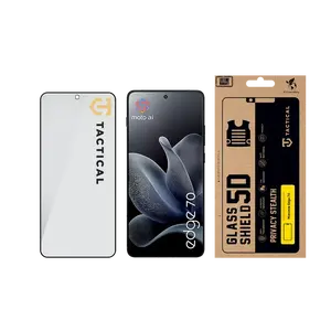 Ochranné sklo Tactical Glass Shield Privacy Stealth 5D pro Motorola Edge 70 Fusion, černá