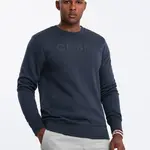 Ombre Classic men's sweatshirt with inscription - navy blue