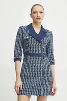 Šaty z vlněné směsi Morgan RETTI