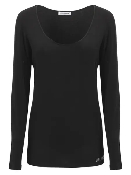 Influencer Tričko  čierna