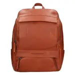 Cestovný kožený batoh The Chesterfield Brand Rich – koňak