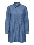 ONLY Košeľové šaty 'ONLCHARIS'  modrá denim
