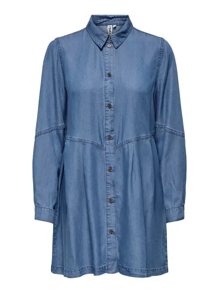 ONLY Košeľové šaty 'ONLCHARIS'  modrá denim