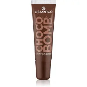 essence Choco Bomb třpytivý lesk na rty 10 ml