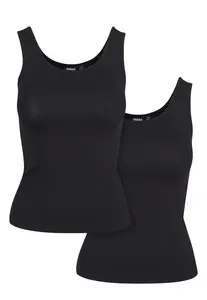 Women's 2-pack Basic Stretch Top black