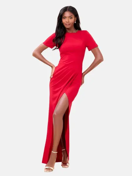 Lipsy Šaty  červená