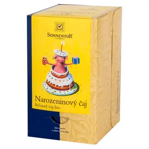 SONNENTOR Narozeninový čaj dvoukomorový BIO 27 g