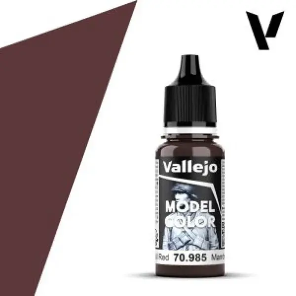 Modelářská barva Vallejo 18ml – 985 Hull Red