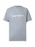 Carhartt WIP Tričko  modrosivá / šedobiela