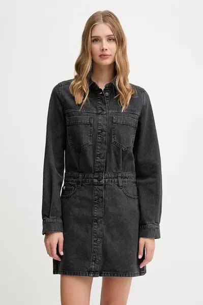 Džínové šaty Dkny