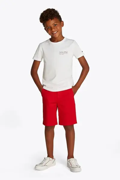 Tommy Hilfiger Dětské bavlněné tričko Tommy Hilfiger