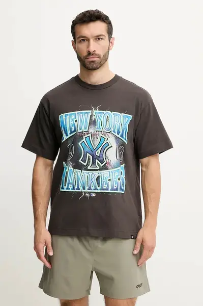 Bavlněné tričko 47 brand MLB New York Yankees