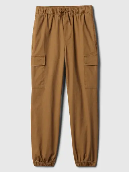 GAP Dětské cargo twill tepláky - Kluci