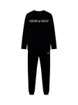 Emporio Armani Dlhé pyžamo  čierna
