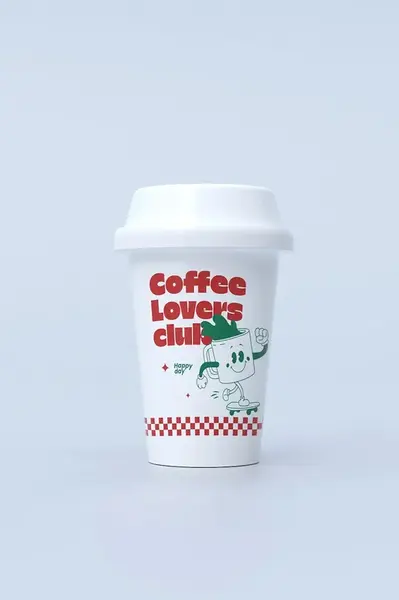 Dekorativní váza Fluid Market Cup of Coffee