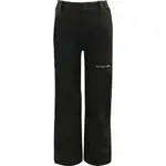 ALPINE PRO TEWRO Detské softshellové nohavice, čierna, veľkosť 128-134
