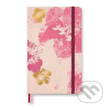 Moleskine - zápisník Sakura (stredný, linajkovaný)