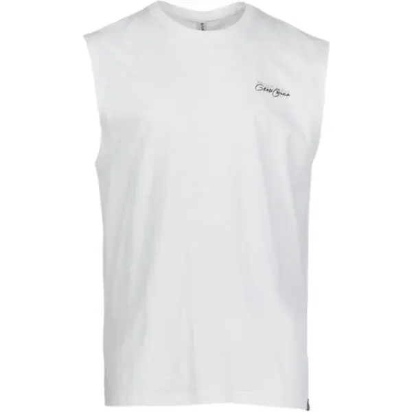 FUNDANGO ALON Pánské tílko, bílá, velikost