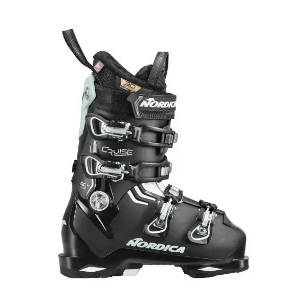 Nordica THE CRUISE 95 W (GW) Dámska lyžiarska obuv, čierna, veľkosť