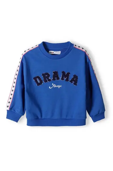 MINOTI Mikina  modrá / čierna