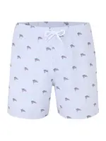 HOLLISTER Boxerky  modrá / svetlomodrá / červená / biela