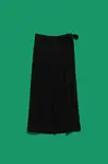 Dámská černá midi sukně L-SC-4012