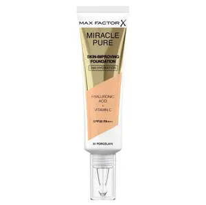 MAX FACTOR Miracle Pure SPF30 Skin-Improving Foundation 32 Light Beige make-up 30 ml