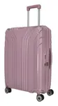 Stredný škrupinový kufor Travelite Elvaa 4w M Rosé
