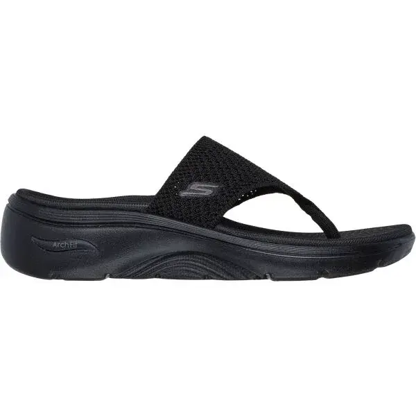 Skechers GO WALK ARCH FIT 2.0 SANDAL Dámské žabky, černá, velikost