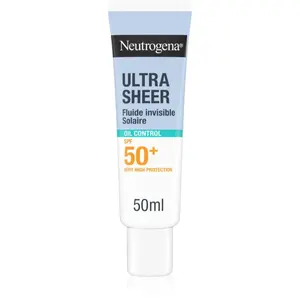 Neutrogena Ultra Sheer Oil Control ultra lehký fluid SPF 50+ 50 ml
