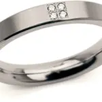 Boccia Titanium Snubní titanový prsten 0120-01 49 mm