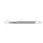Beta tools Rotační pilník z tvrdokovu, 426MD-3/F3