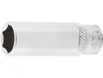 BGS Technic BGS 10512 Prodloužená nástrčná 6hranná hlavice 1/4" x 12 mm Pro Torque