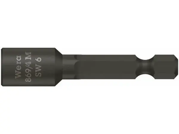 Wera 060421 Nástrčná hlavice 1/4" šestihran 6 x 50 mm typ 869/4 M