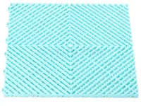 Plastová dlaždice, perforovaná, modulární, 40 x 40 x 1,8 cm, různé barvy - Procarosa Barva: aqua modrá