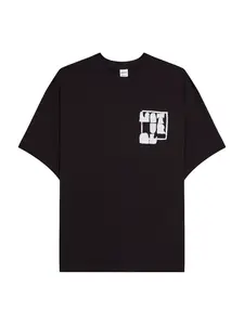 Bershka Tričko  čierna / biela