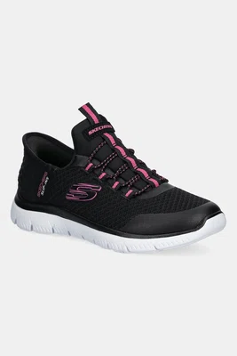 Sneakers boty Skechers SUMMITS černá barva, 303919L